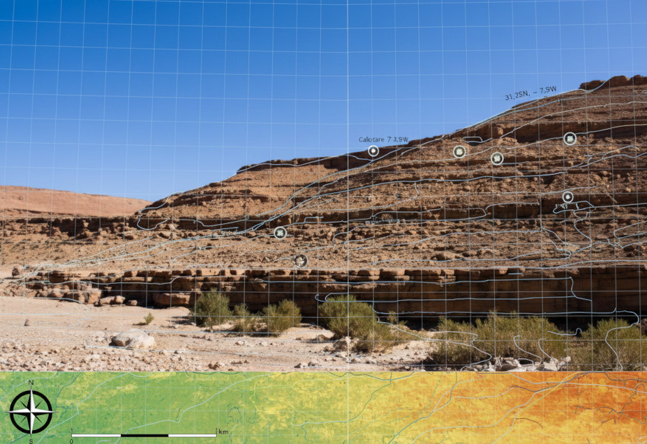 Téléchargez la carte géologiqu du Maroc au format raster géoréférencé et shapefile.